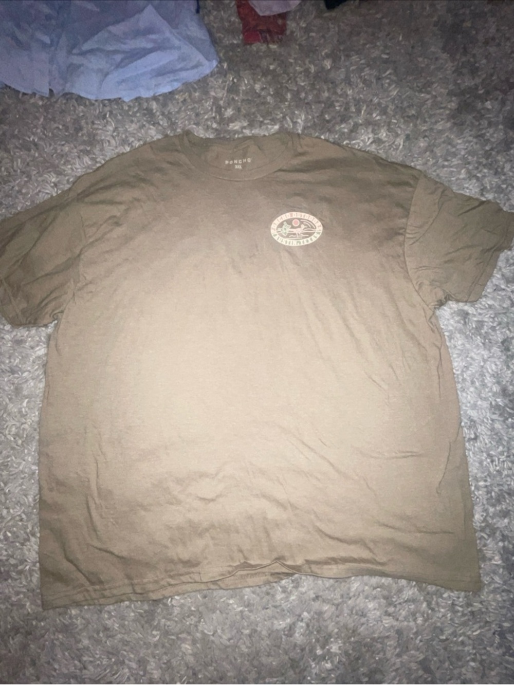 Poncho Outdoors T-Shirt - Men’s - 3XL - Brown